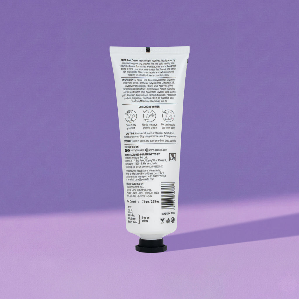 Furr Urea & Natural AHAs Foot Cream - (BYOC)