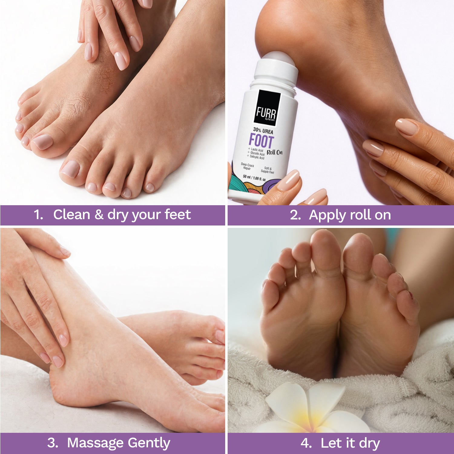 Furr FURR 30% Urea Foot Roll-On.