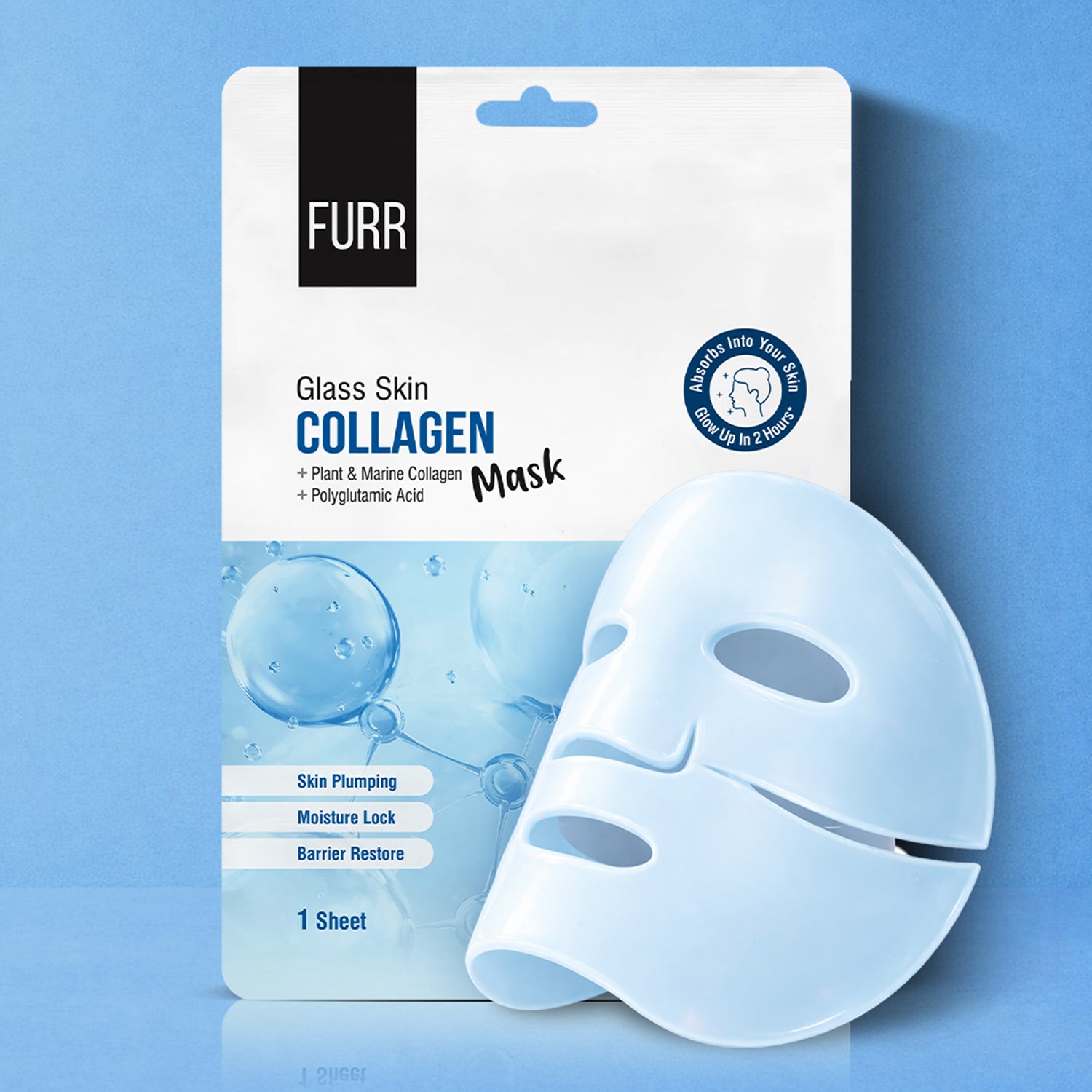 Furr FURR Glass Skin Collagen Mask