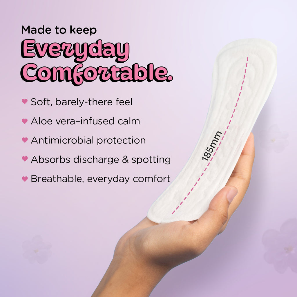 Pee Safe Aloe Vera Panty Liners (100 Liners) - BYOC