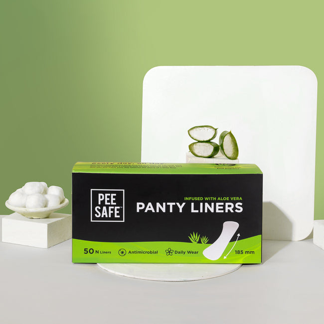 Ultra Thin Sanitary Pads (30 Pads) + Aloe Vera Panty Liners (50 Liners) + Cramp Relief Roll On (10 ml)