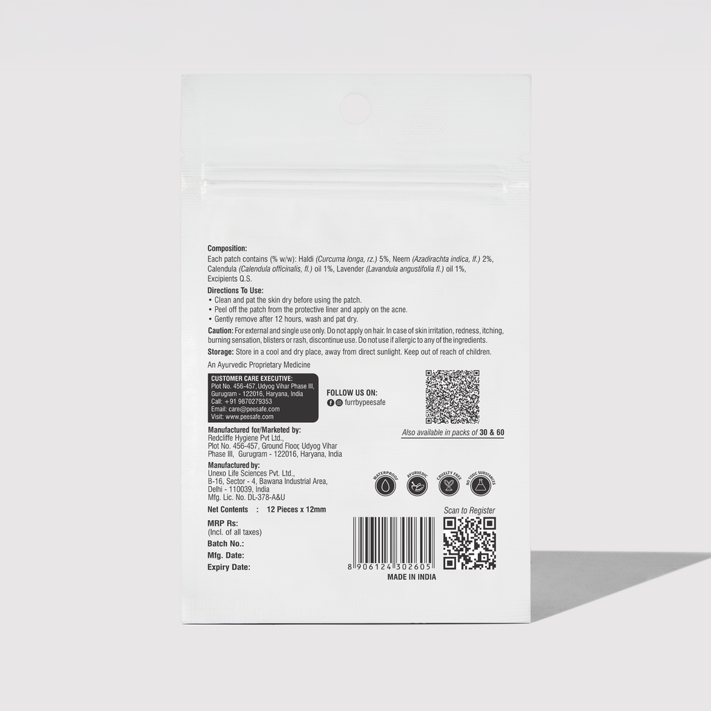 Furr Pimple Patches 12N - (BYOC)