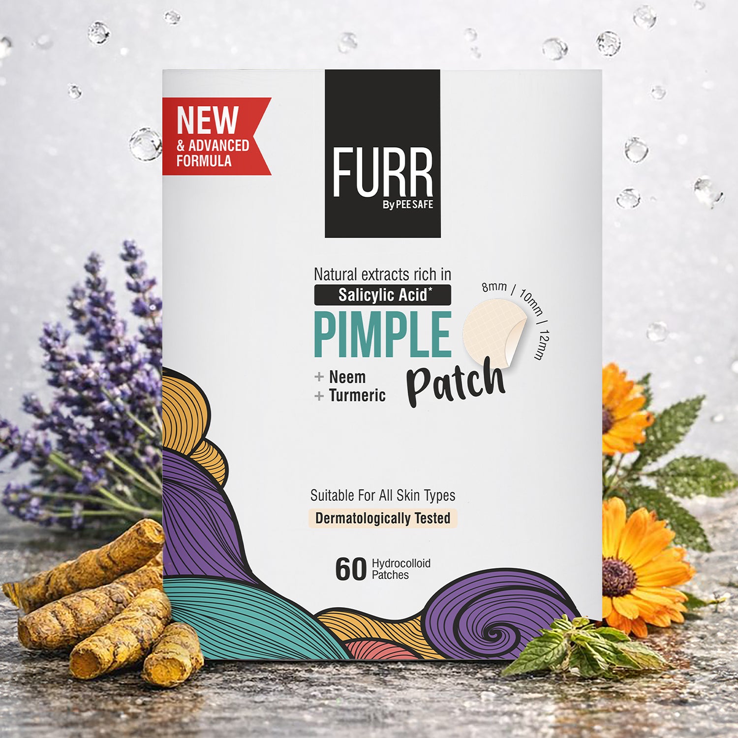 Furr Pimple Patches (60 Patches)