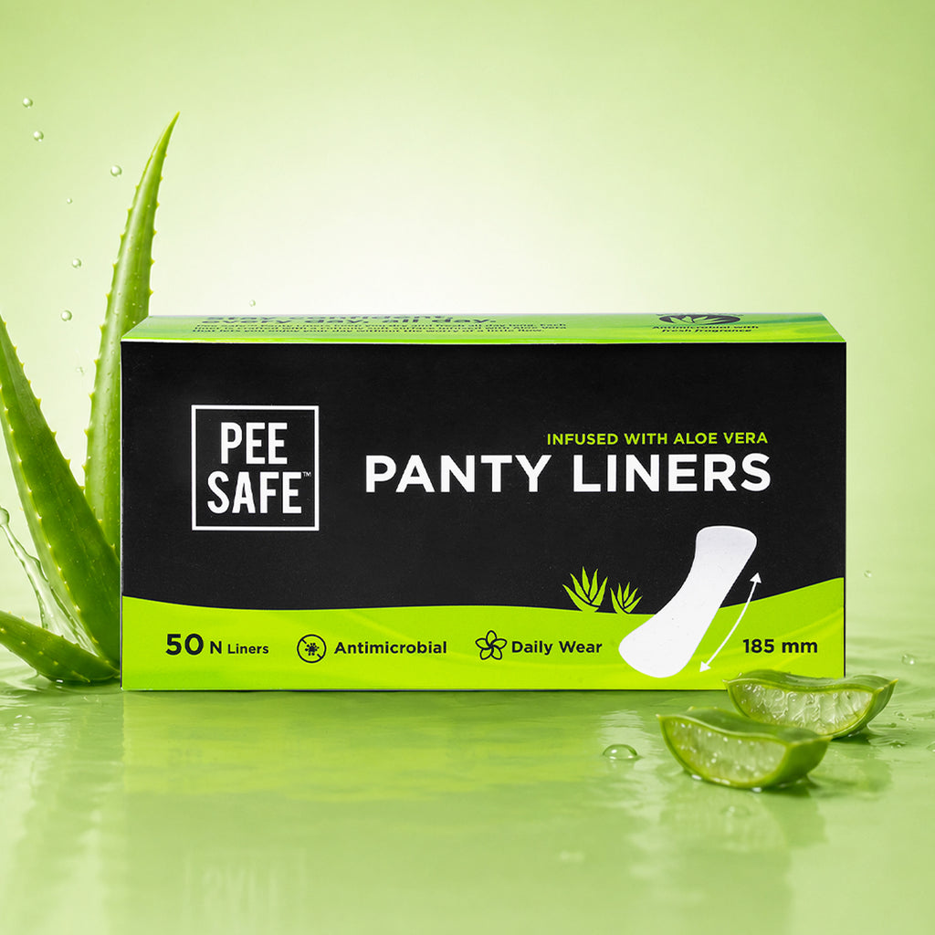 Pee Safe Aloe Vera Panty Liners (50 Liners)