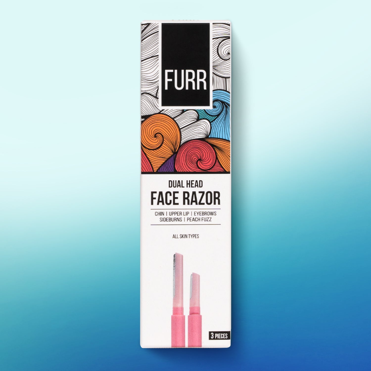 Furr Dual Head Face Razor For Women (3N)