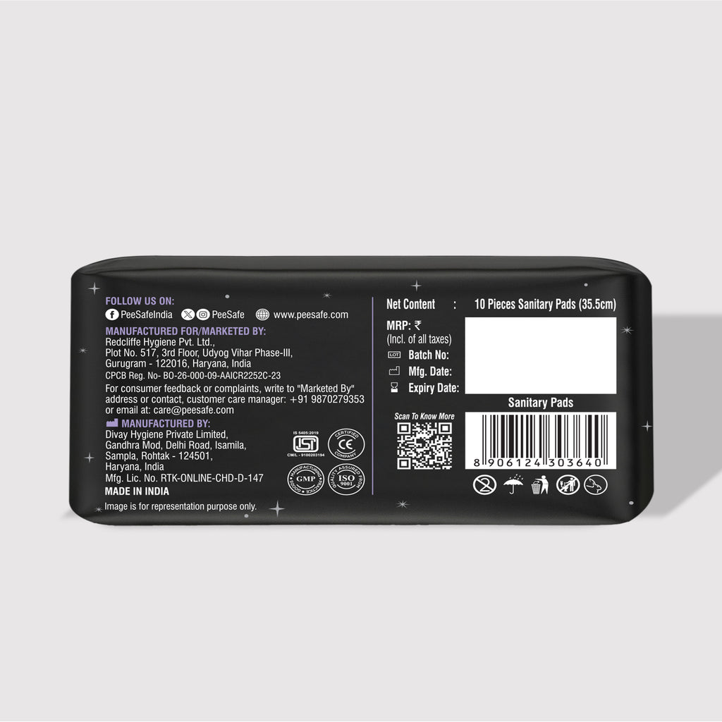 Pee Safe Comfort Night Pads XXXL - 10N