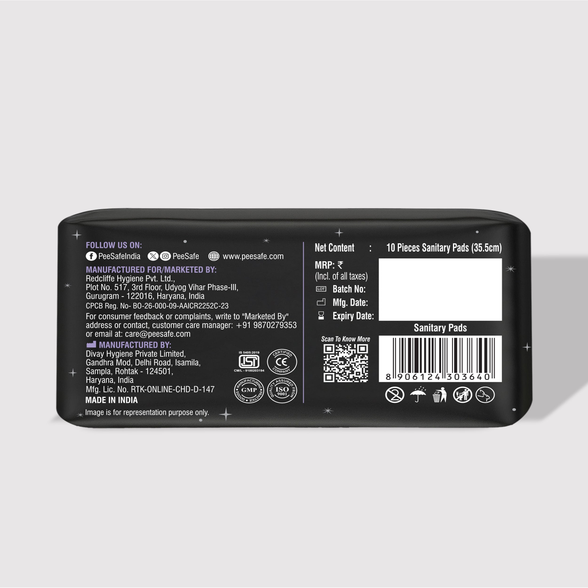 Pee Safe Comfort Night Pads XXXL - 10N