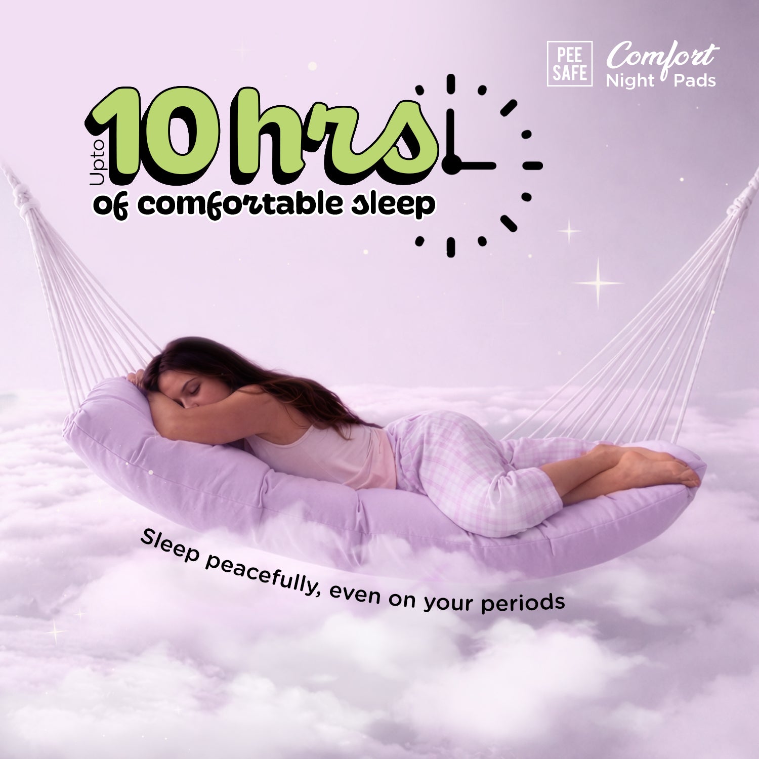 Pee Safe Comfort Night Pads (8s) (Copy)
