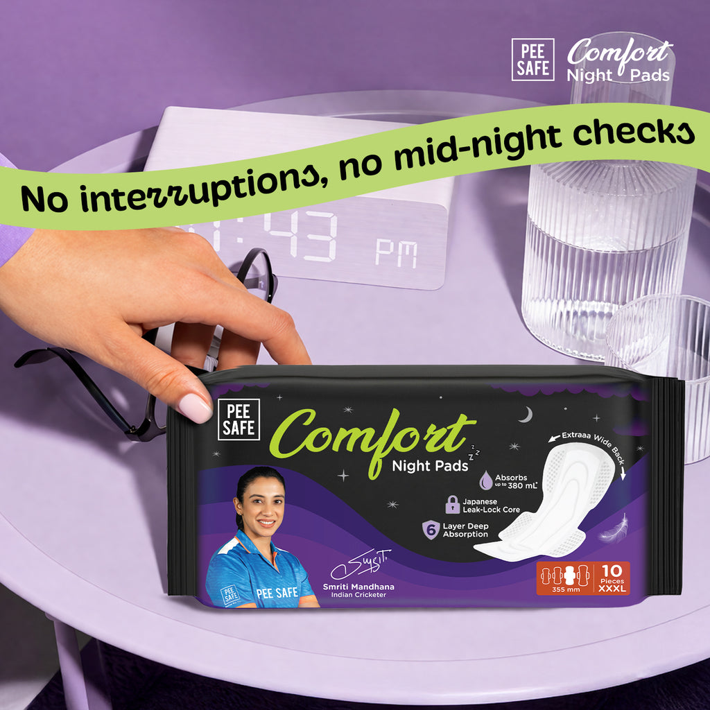 Pee Safe Comfort Night Pads (8s) (Copy)