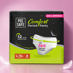 Pee Safe Comfort Period Panty (L-XL) 4N