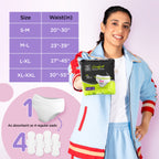 Pee Safe Comfort Period Panty (XL-XXL) 4N (Pack of 2) - BYOC