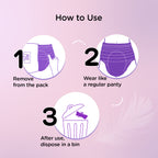 Pee Safe Comfort Period Panty (XL-XXL) 4N (Pack of 2) - BYOC
