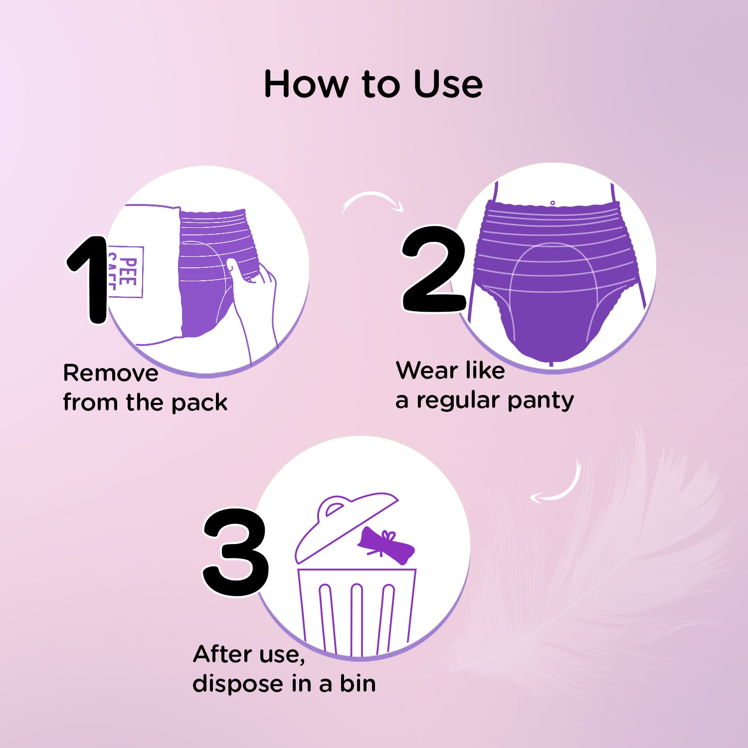 Pee Safe Comfort Period Panty (XL-XXL) 4N