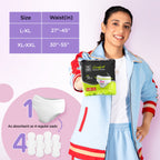 Pee Safe Comfort Period Panty (L-XL) 4N - (Pack Of 2)