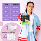 Pee Safe Comfort Period Panty (M-L) 4N - (Pack Of 2)