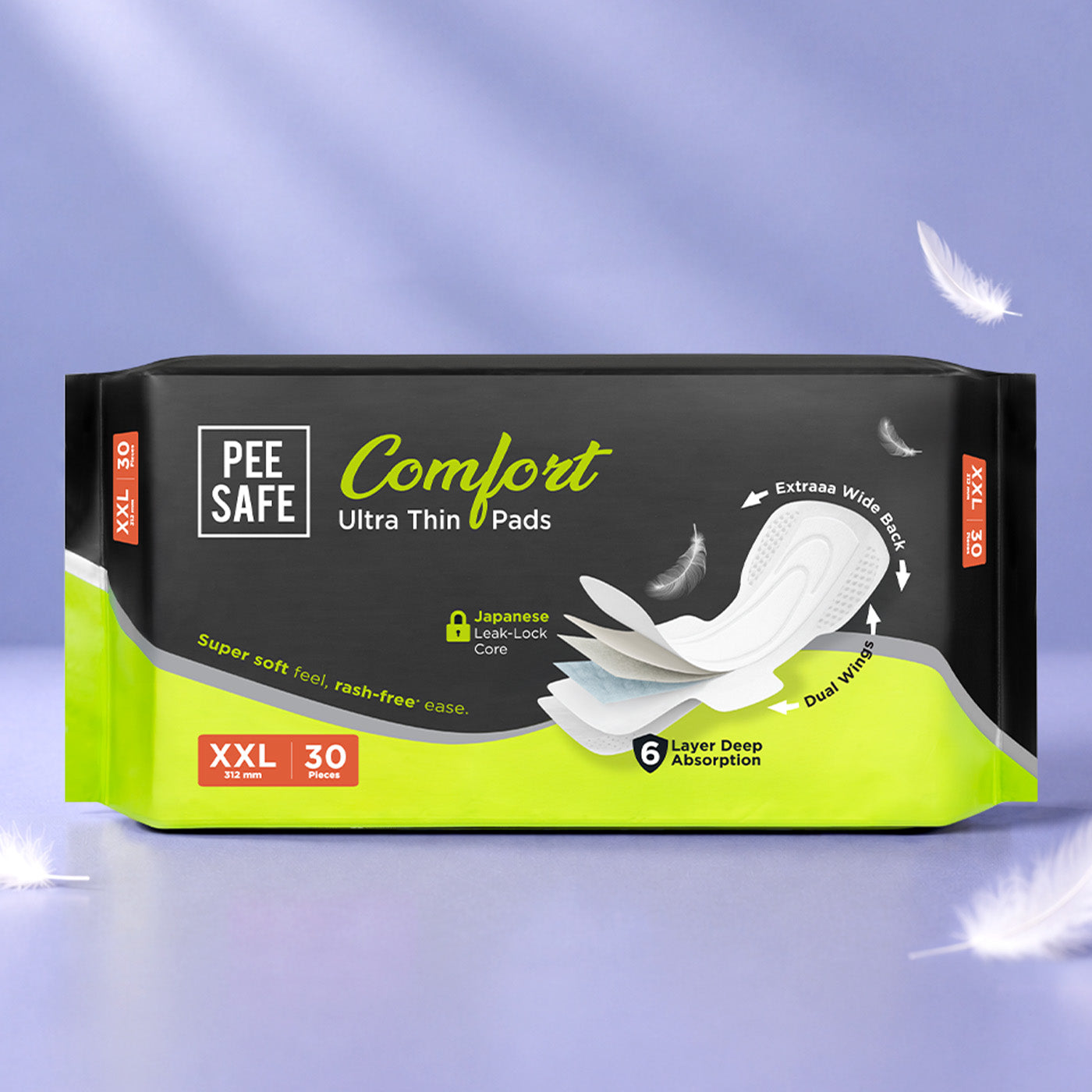 Pee Safe Comfort Ultra Thin Pads XXL 30N