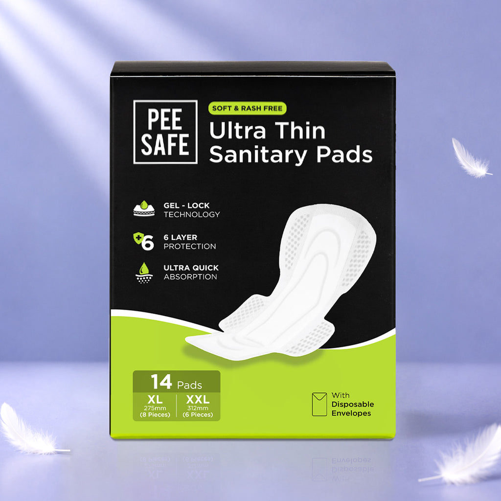 Pee Safe Ultra Thin Sanitary Pads (14s) - BYOC