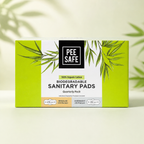 Pee Safe Biodegradable Sanitary Pads - Subscription Pack (Pack of 32)