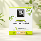 Pee Safe Biodegradable Sanitary Pads - Regular (Pack of 10)
