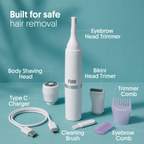 Furr FURR 6 in 1 Type C Full Body Trimmer for Women - BDL
