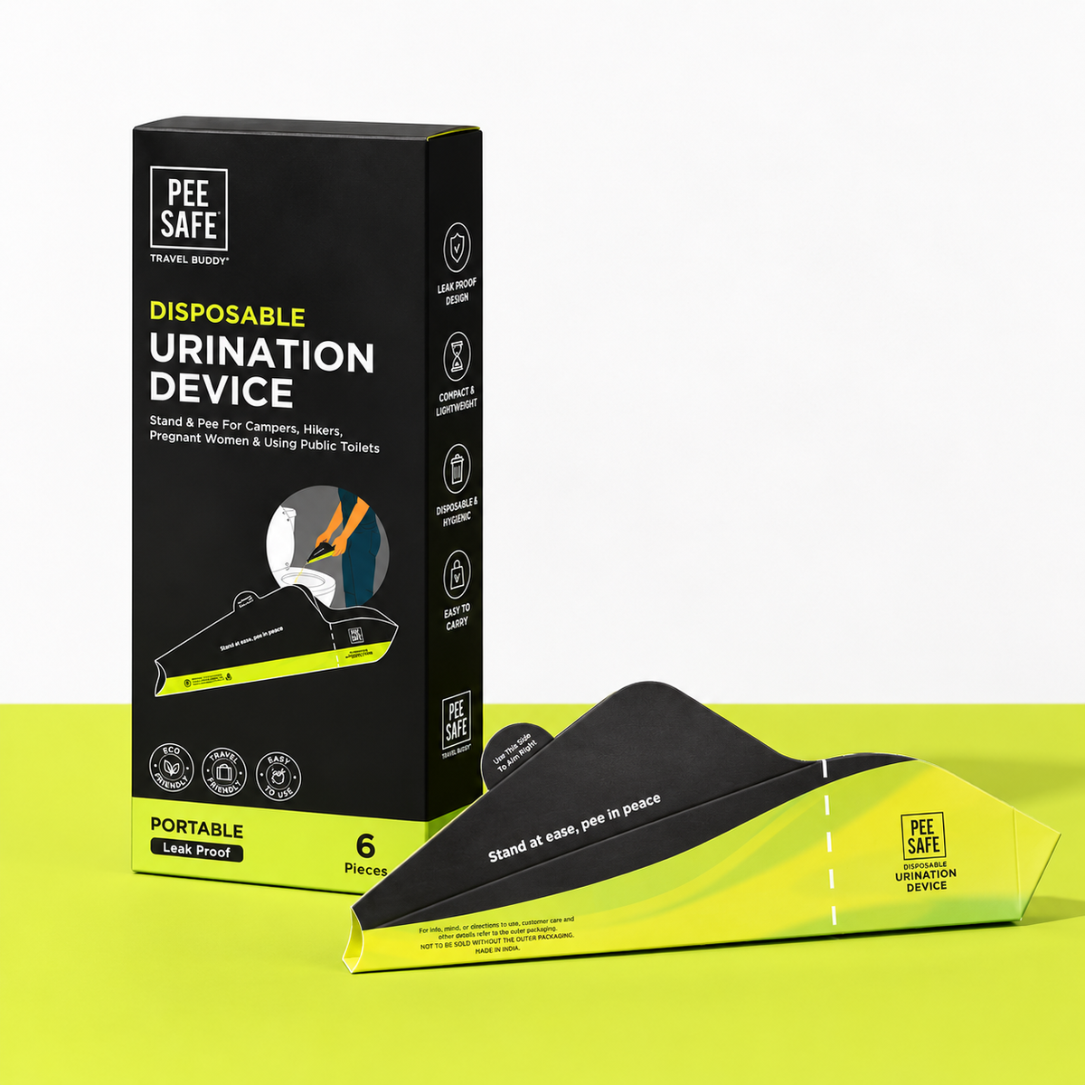 Pee Safe Stand & Pee Urination Device (6N)