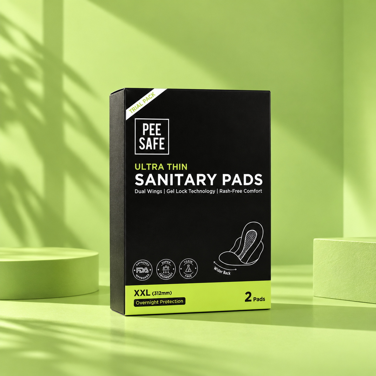 Pee Safe Ultra Thin XXL Pads - 2N