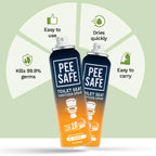 Pee Safe Toilet Seat Sanitizer Spray (Citrus) - 75 ML - BYOC