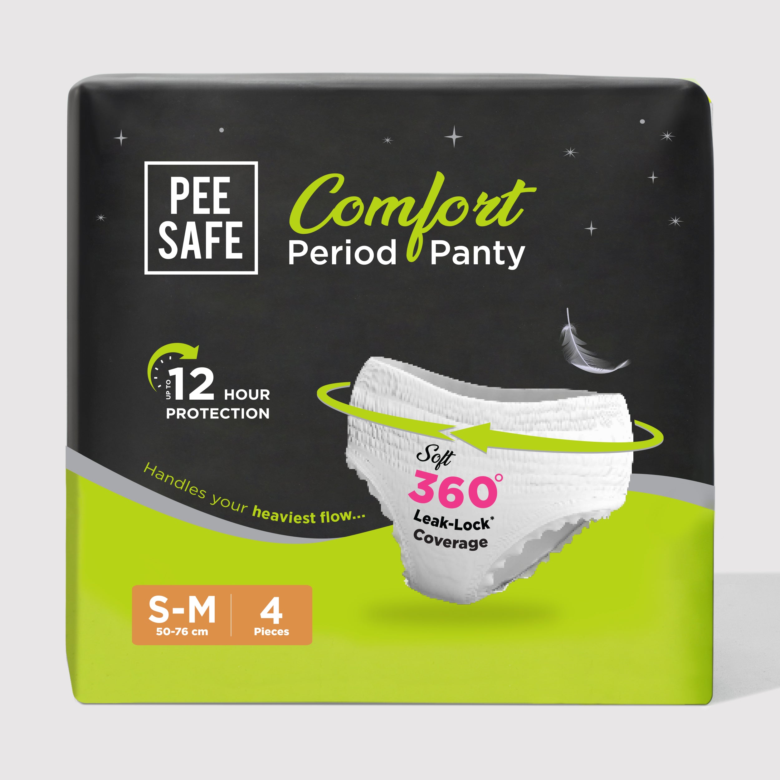 Pee Safe Comfort Period Panty (S-M) 4N - BYOC