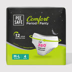 Pee Safe Comfort Period Panty (M-L) 4N - BULK BUY