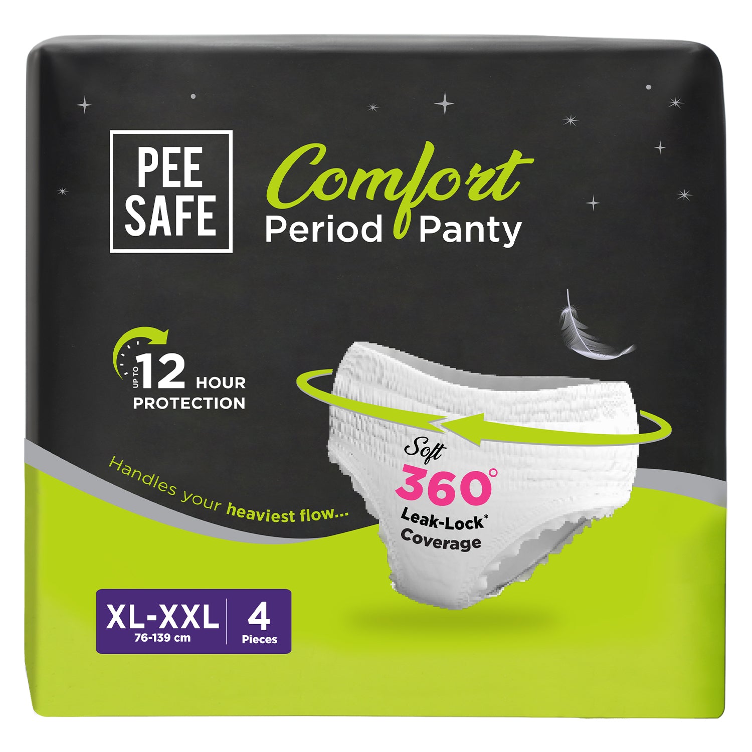 Pee Safe Comfort Period Panty (XL-XXL) 4N - BYOC