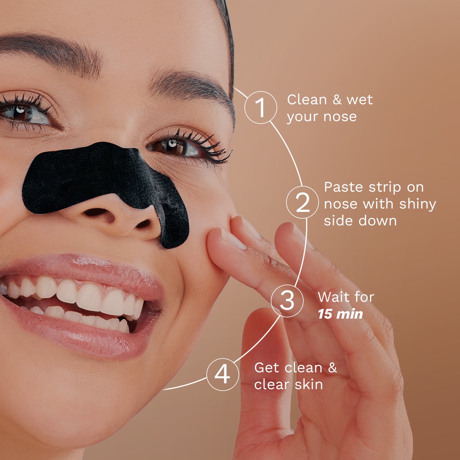 Furr Bamboo Charcoal Nose Strips (9N)