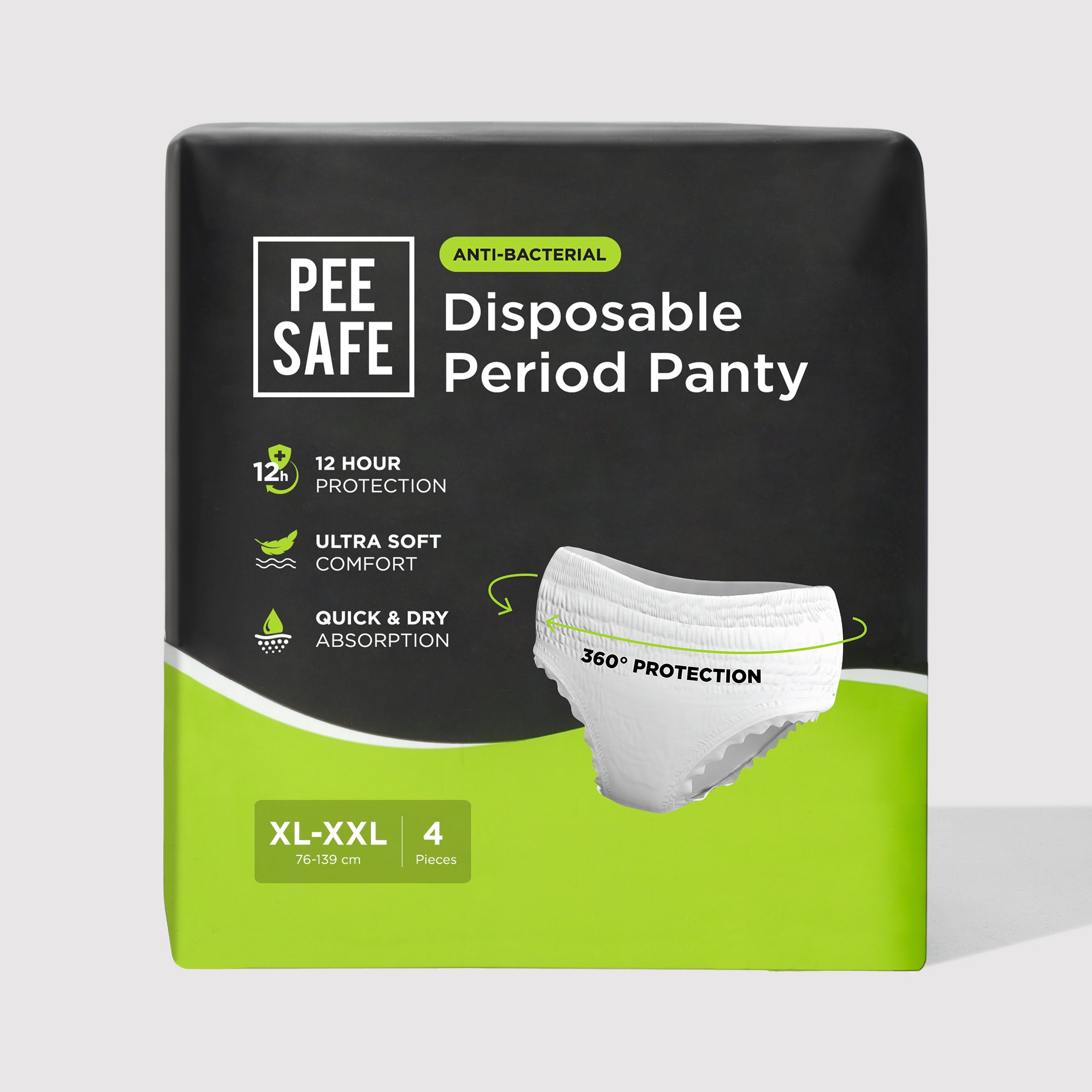 Pee Safe Disposable Period Panty (XL-XXL) 4N - BYOC
