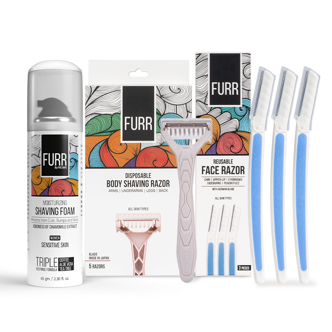 Simple Shaving Razor Easy Shave Pack | Pee Safe
