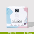 Pee Safe Maternity Pads - 8 Pads (480 MM - Pack of 2)