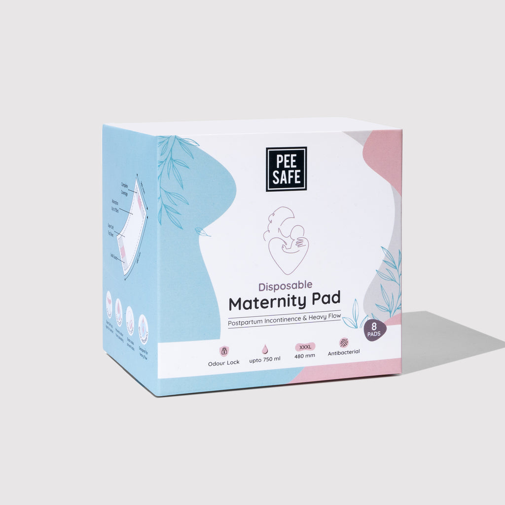Pee Safe Maternity Pads - 8 Pads (480 MM)