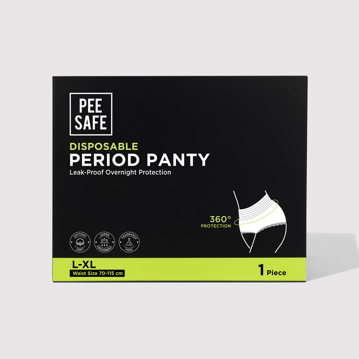 Pee Safe Disposable Period Panty (L-XL) 1N