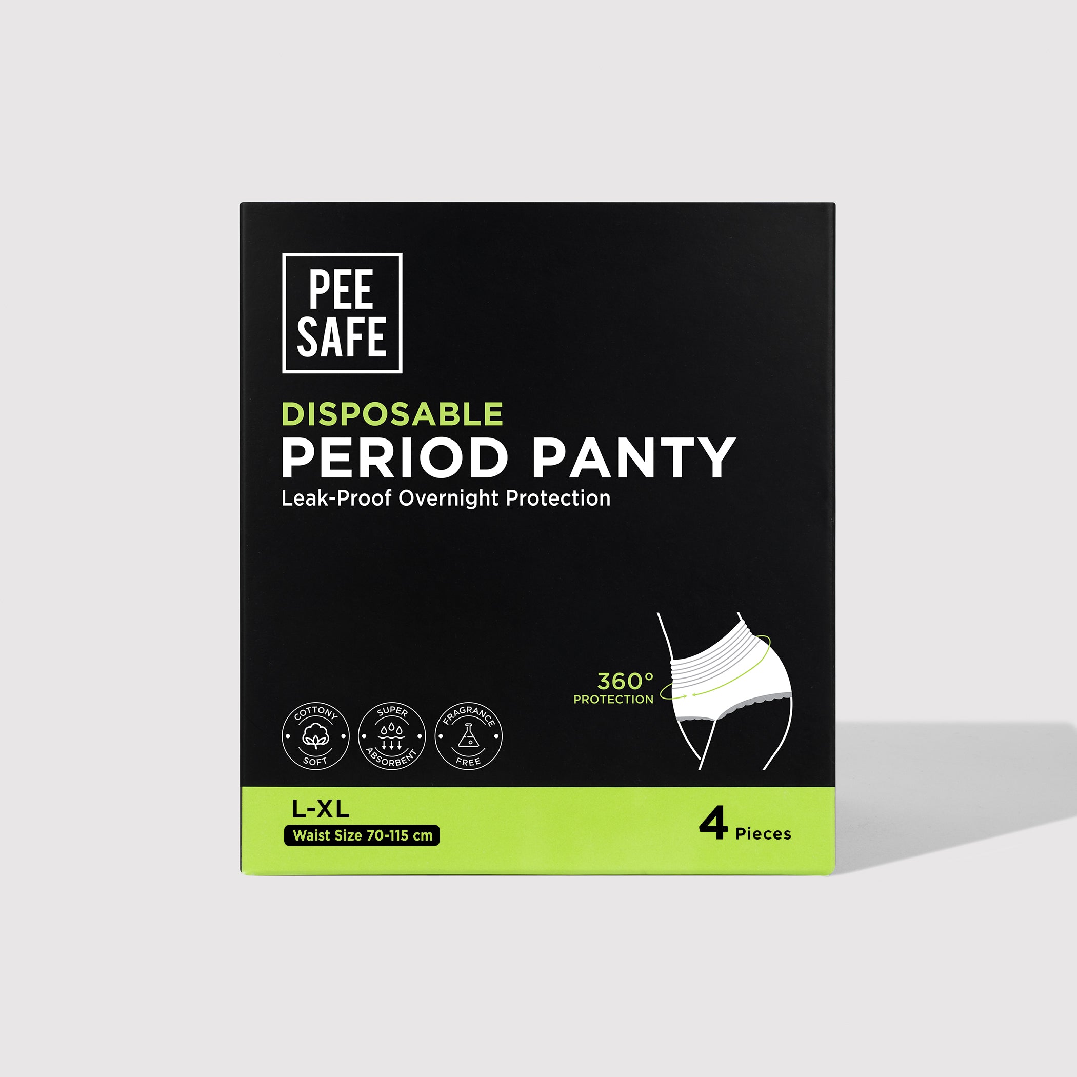 Pee Safe Day Night Period Combo
