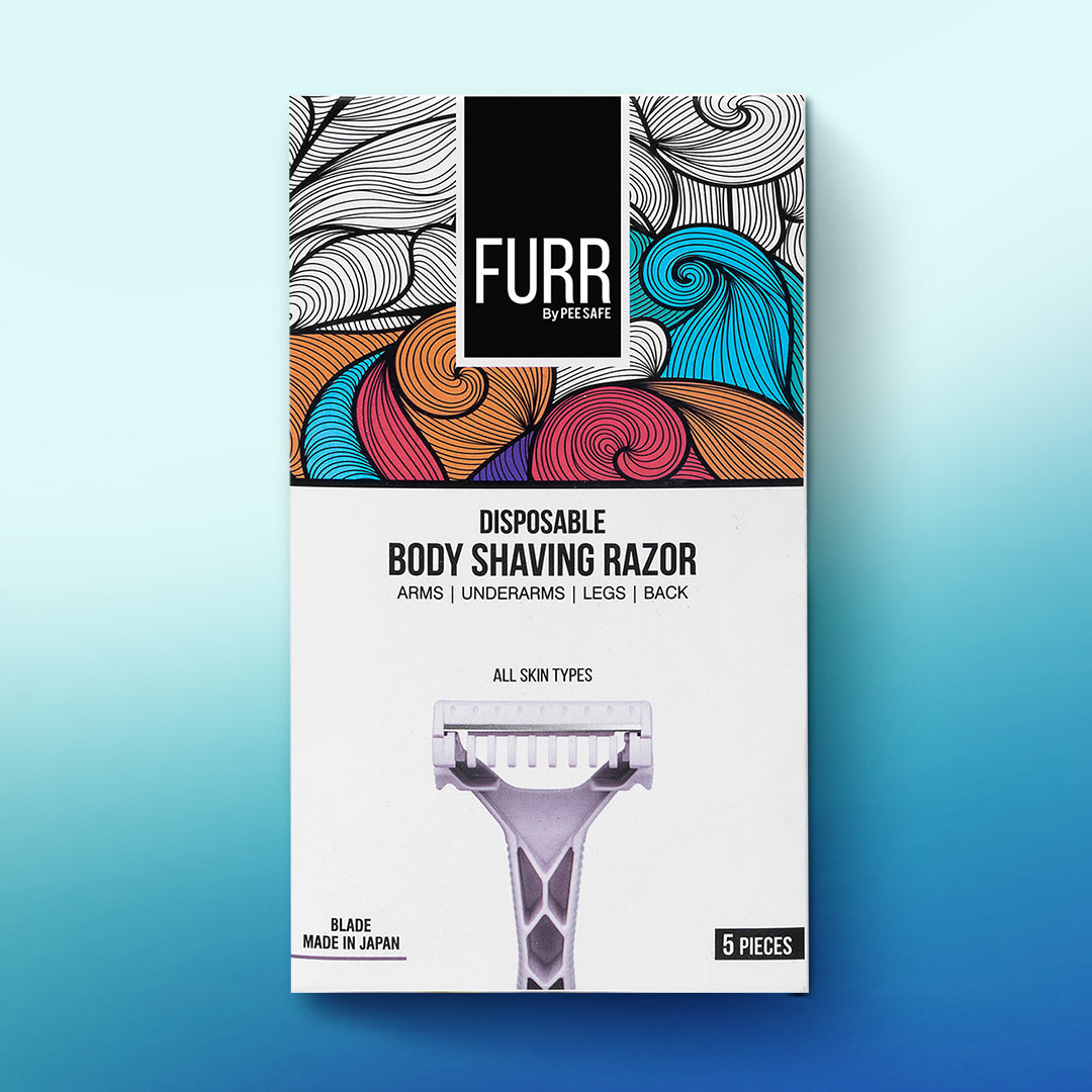 Furr Disposable Body Shaving Razor (Pack of 5)