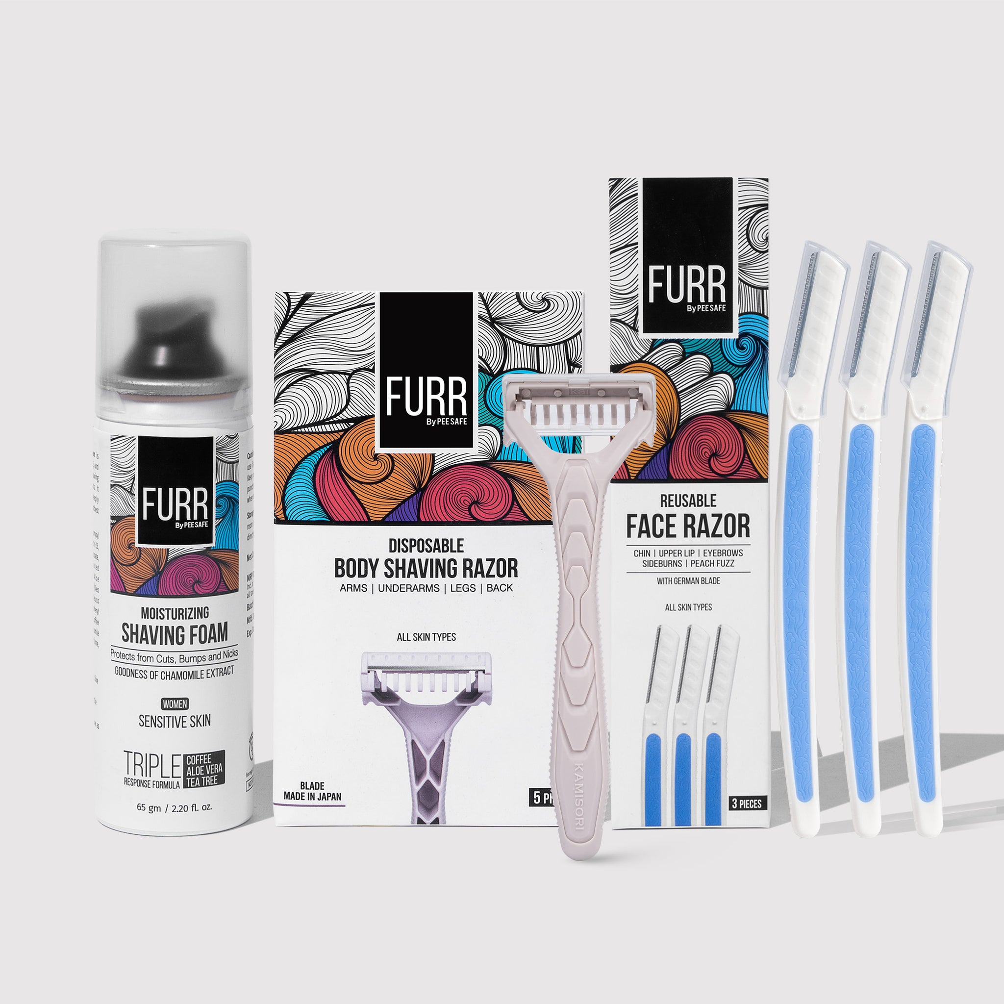 Body's Shaving Razor Easy Shave Pack | Pee Safe