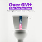 Pee Safe Mini Toilet Seat Sanitizer Spray (Floral) - 25 ML