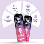 Pee Safe Toilet Seat Sanitizer Spray (Floral) - 75 ML *