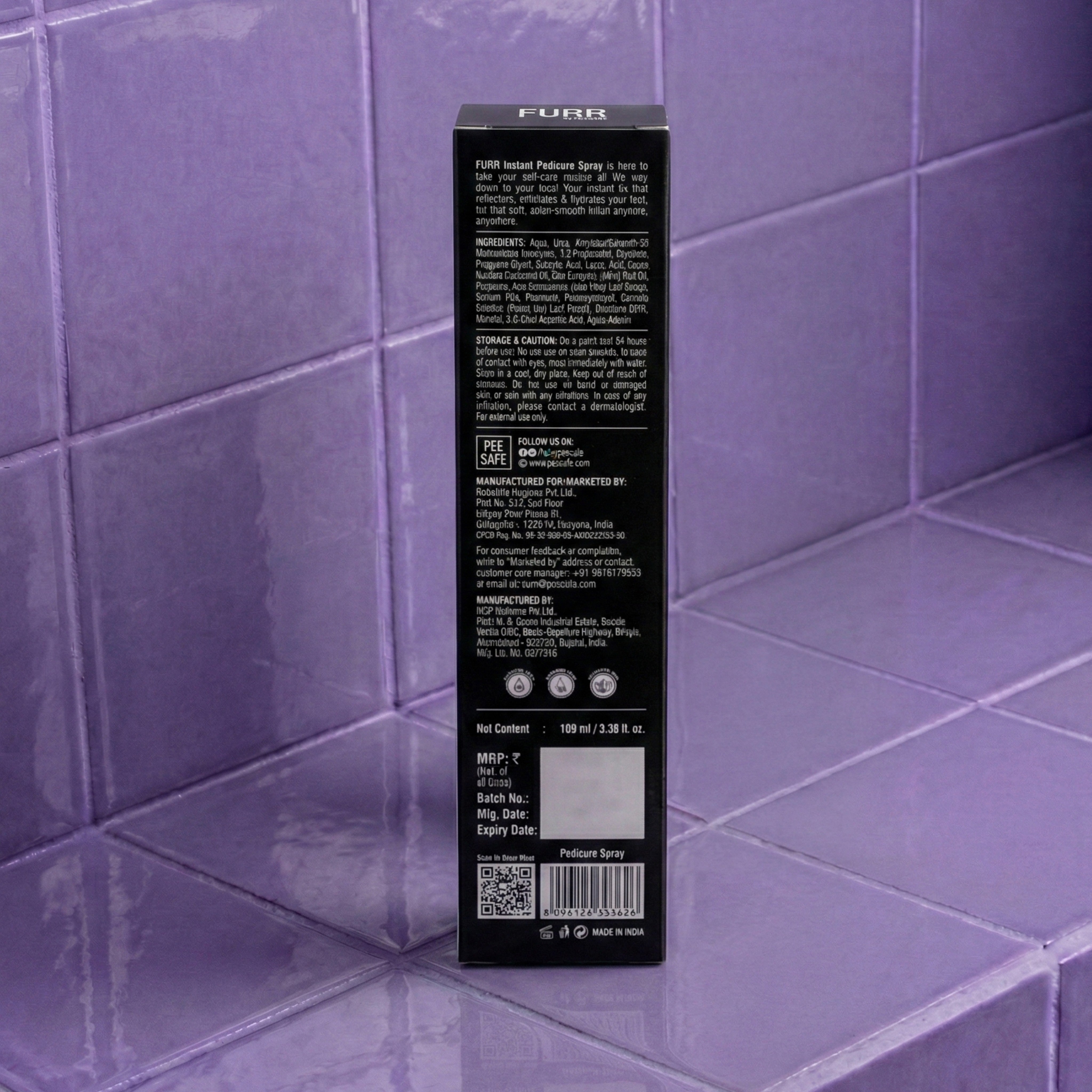 Furr Furr By Pee Safe Instant Pedicure Spray