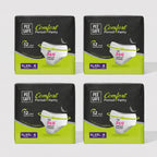 Pee Safe Comfort Period Panty (XL-XXL) 4N (Pack of 4)