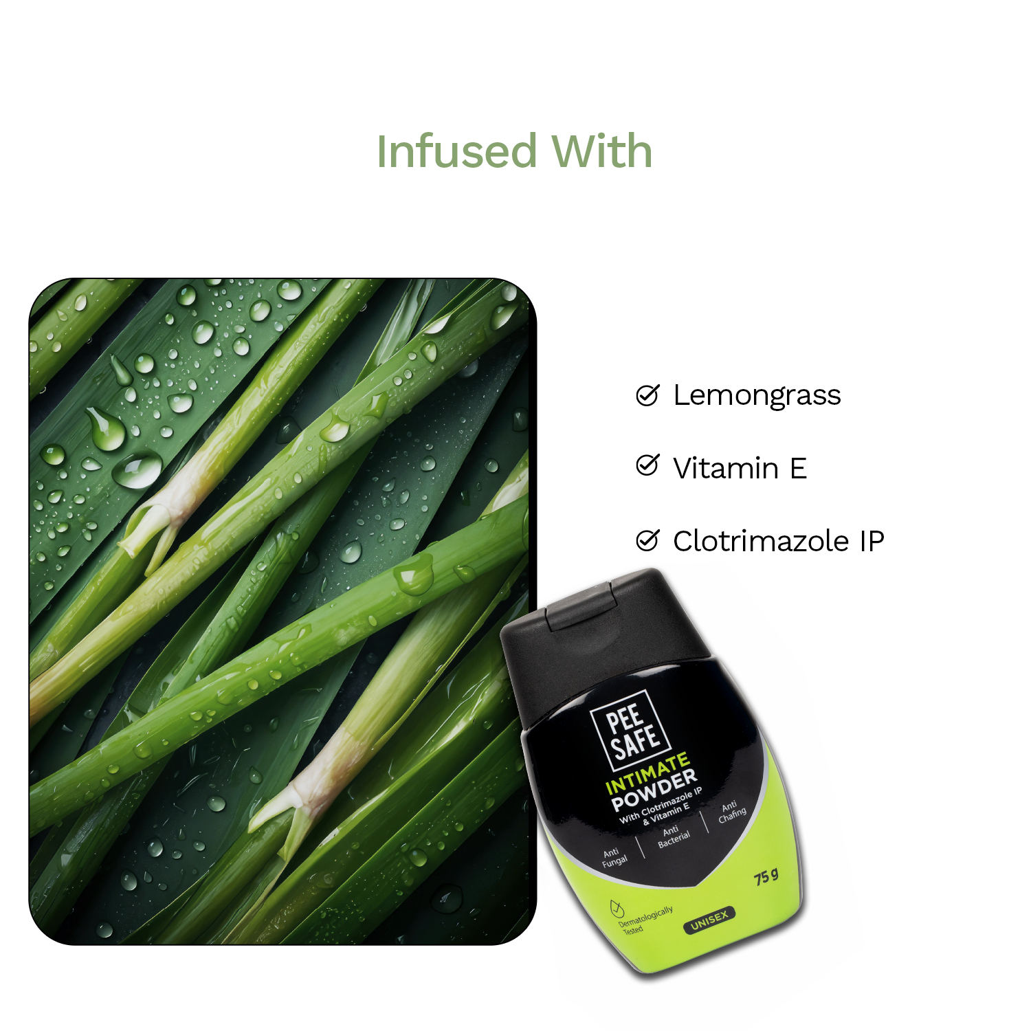 Pee Safe Intimate Powder (75 GM)