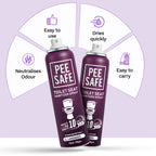Pee Safe Toilet Seat Sanitizer Spray (Lavender) - 75 ML *