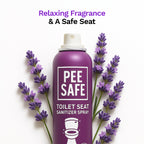 Pee Safe Toilet Seat Sanitizer Spray (Lavender) - 75 ML *