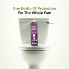 Pee Safe Toilet Seat Sanitizer Spray (Lavender) - 300 ML Pack of 4