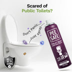 Pee Safe Toilet Seat Sanitizer Spray (Lavender) - 75 ML - BULK BUY