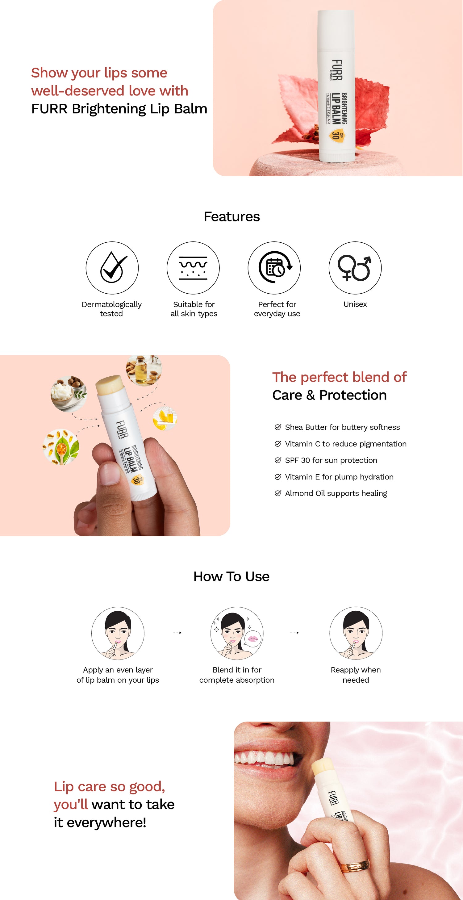 vitamin c brightening lip balm Minimalist Lip with for Dark Lips 0.42 Oz : Beauty & Personal Care Vegan and cruelty free. Brightening Lip Balm - Pack