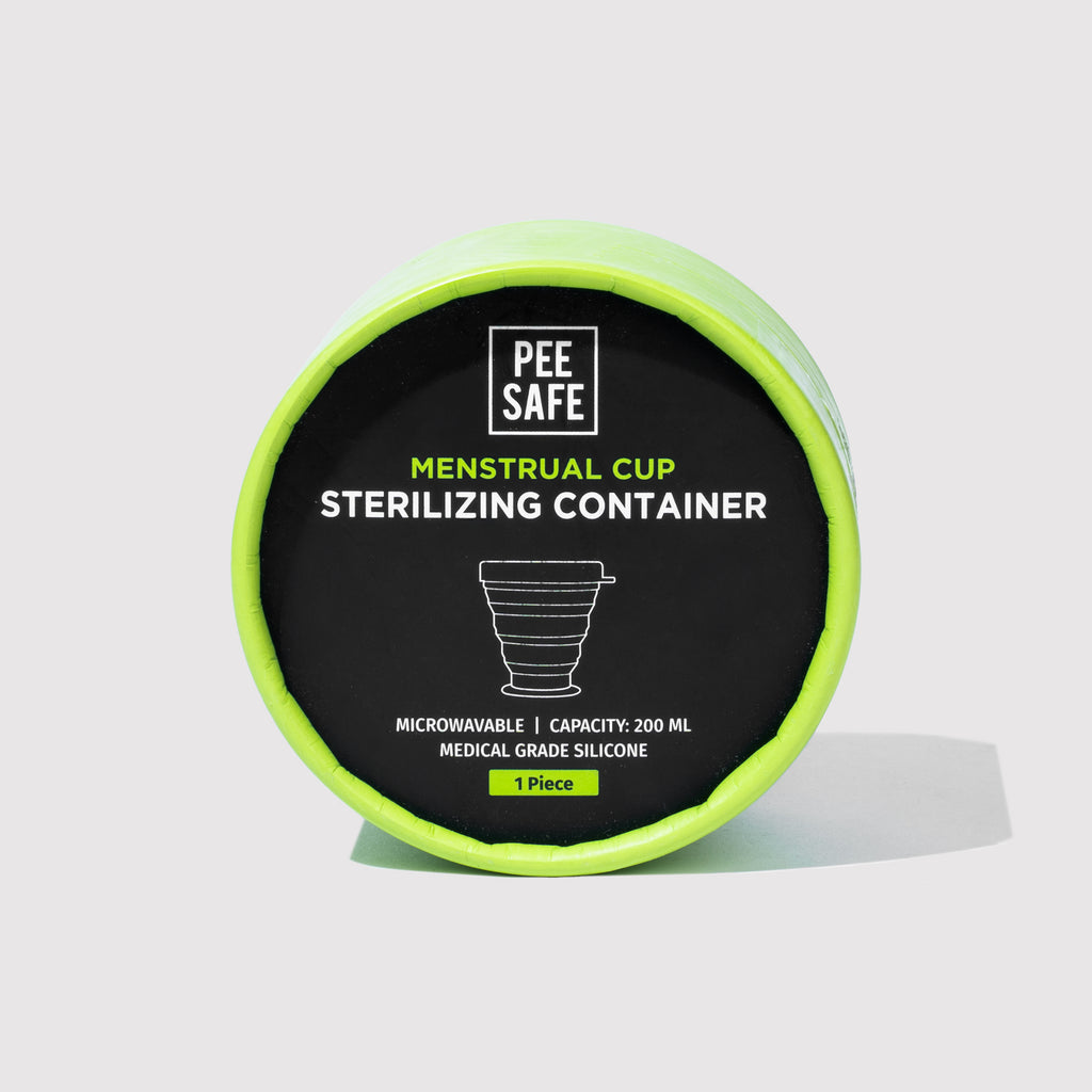 Pee Safe Menstrual Cup Sterilizing Container - BYOC